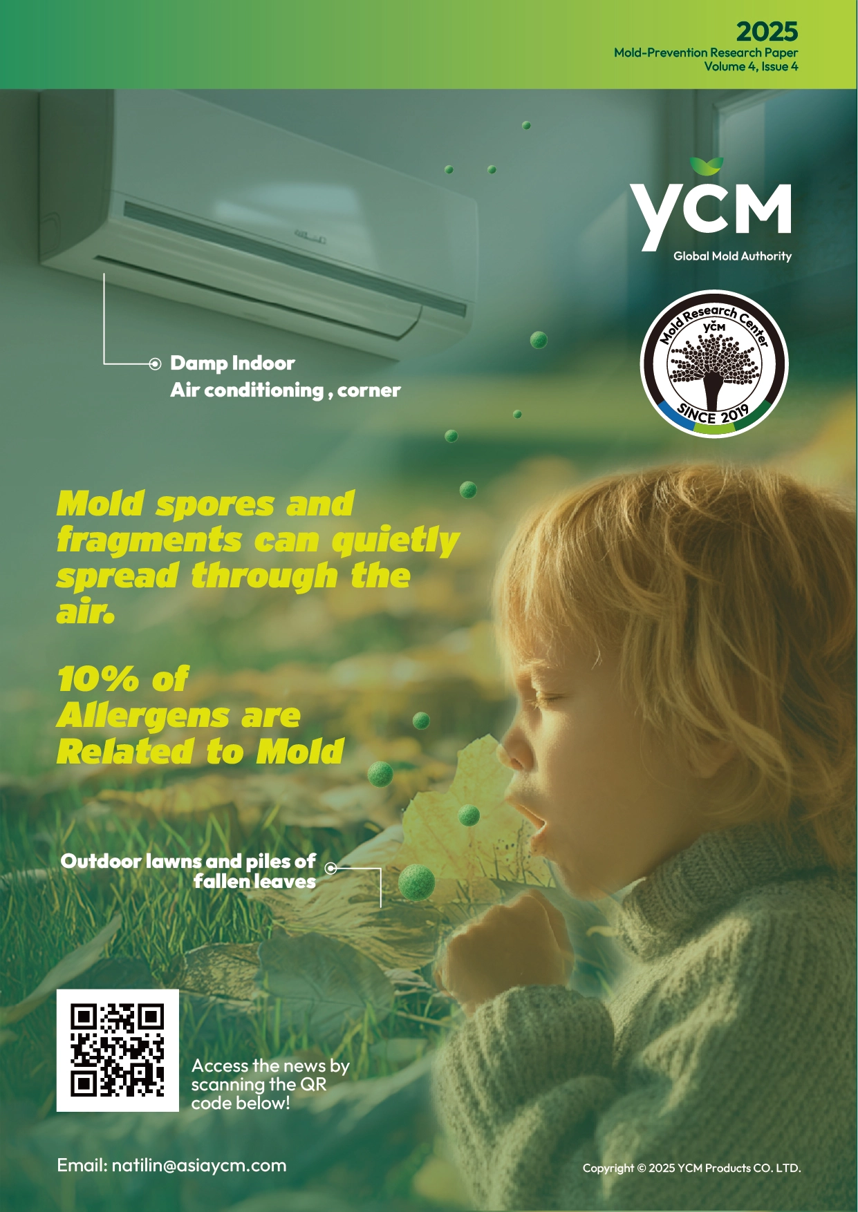 No Escape Indoors And Outdoors – The Underestimated Risk Of Mold Allergies