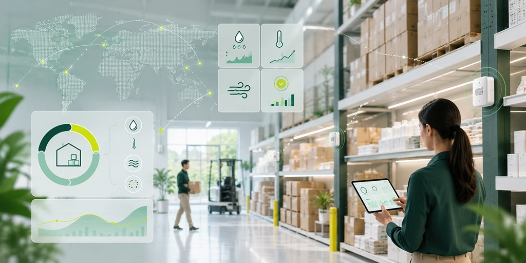 Space AIoT environmental monitoring dashboard for mold risk intelligence