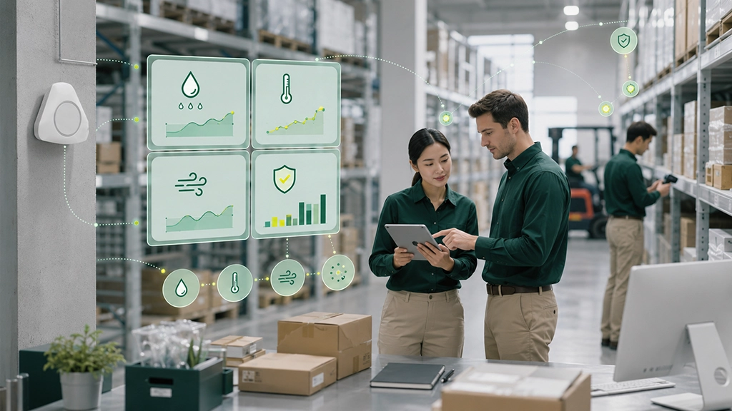 Space AIoT turns temperature and humidity monitoring into environmental intelligence.