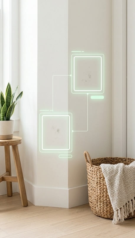 Mold AI+ property mold scan screen