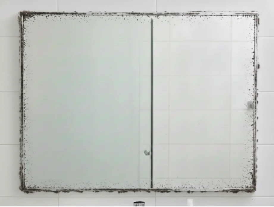 Habit 3 Mirror Frame Damp Residue
