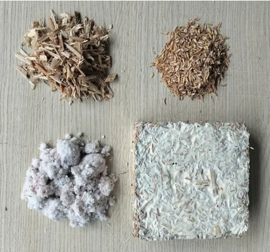 Mycelium Materials From Byproducts