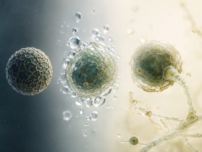 Water Mold Growth