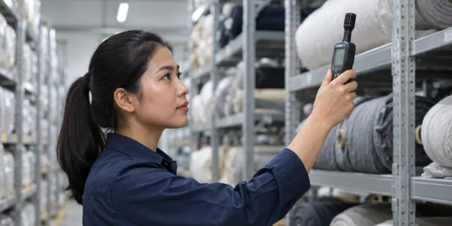 A5 Hero Textile Warehouse Worker
